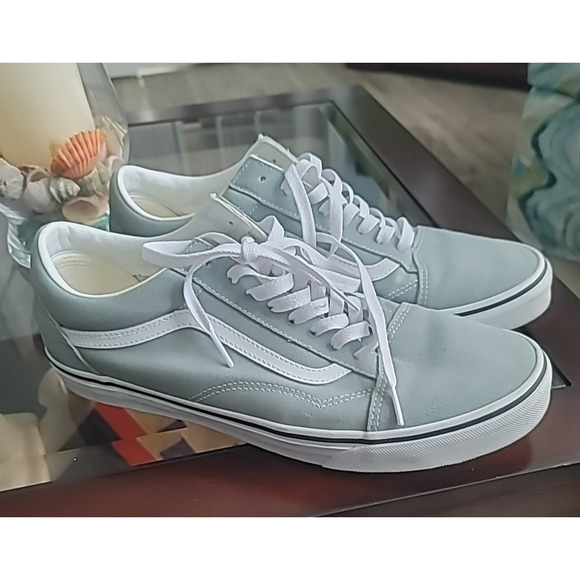 VANS Old Skool Color Theory - Iceberg Green M 11.5 W 13 Unisex Skate - Picture 2 of 15